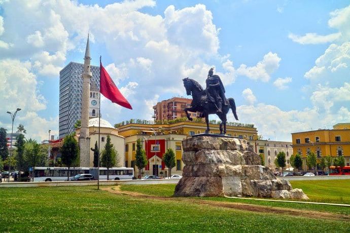 Tirana, la capital de Albania