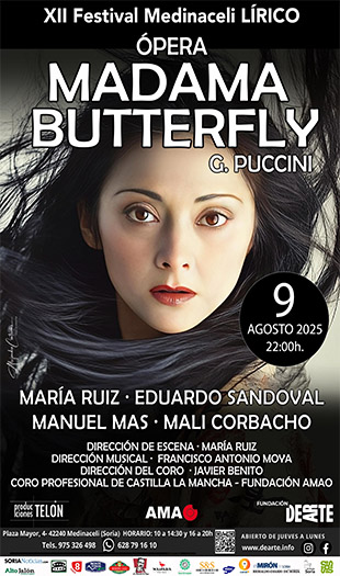 Madama Butterfly llega a Medinaceli. También la zarzuela y lírica para niños