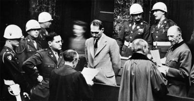  Rudolf Hess en los Juicios de Nuremberg