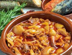 El emblemático plato, “callos a la madrileña”