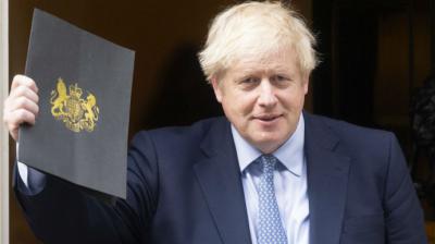 Nace hijo de premier Boris Johnson en pleno confinamiento