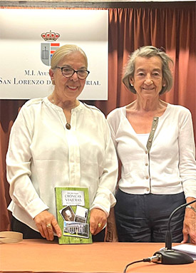CRISTINA ALBERDI presenta el libro “Crónicas viajeras. Buenos Aires y Jerusalén” de Julia Sáez-Angulo en San Lorenzo de El Escorial