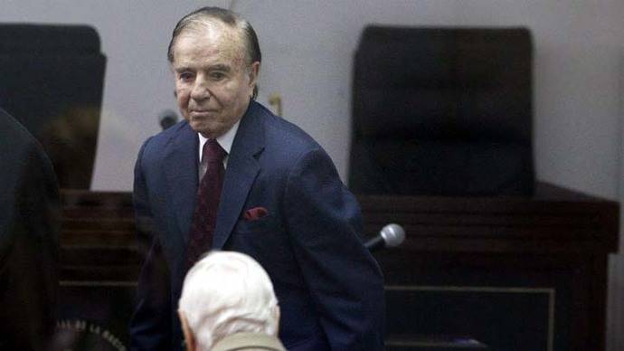 Carlos Menem, ex presidente de Argentina