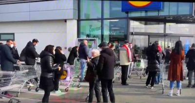 Se han producido incidentes en supermercados y tiendas de alimentación