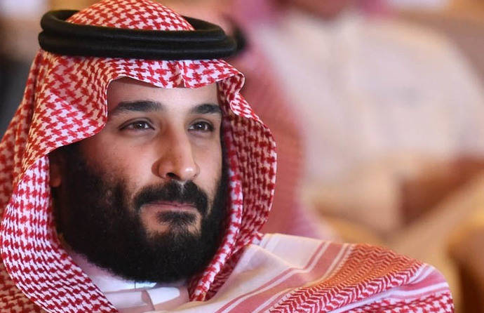 Mohammed bin Salman, el príncipe heredero. 