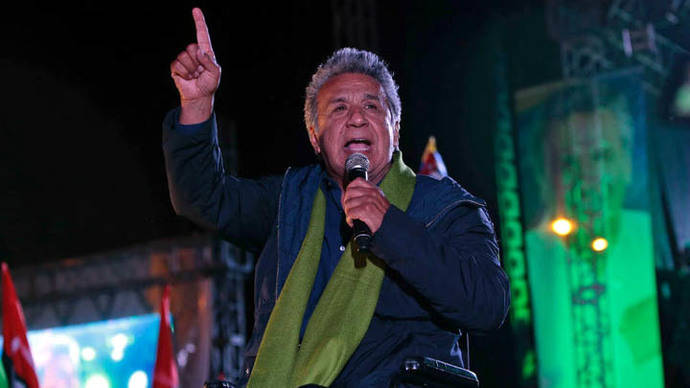 Lenin Moreno, presidente de Ecuador