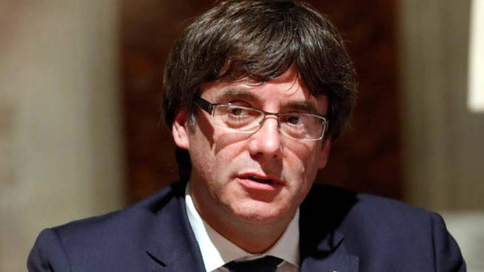 Puigdemont pedirá a la Junta Electoral que le deje hacer campaña en Catalunya