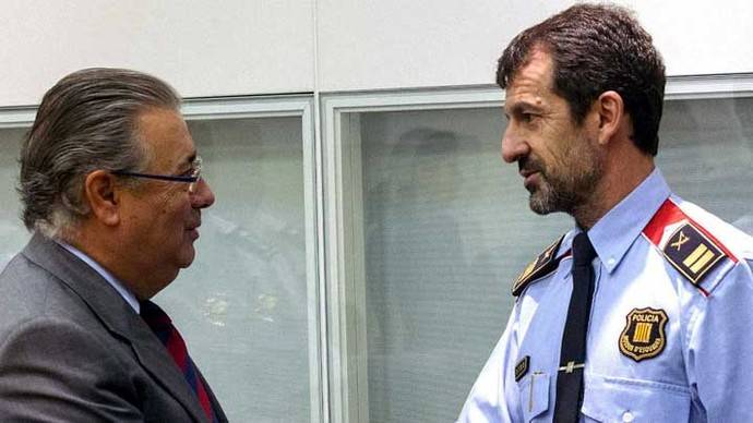 El exjefe de los Mossos, Josep Lluís Trapero, fue destituido estar inmerso en un procedimiento por sedición 