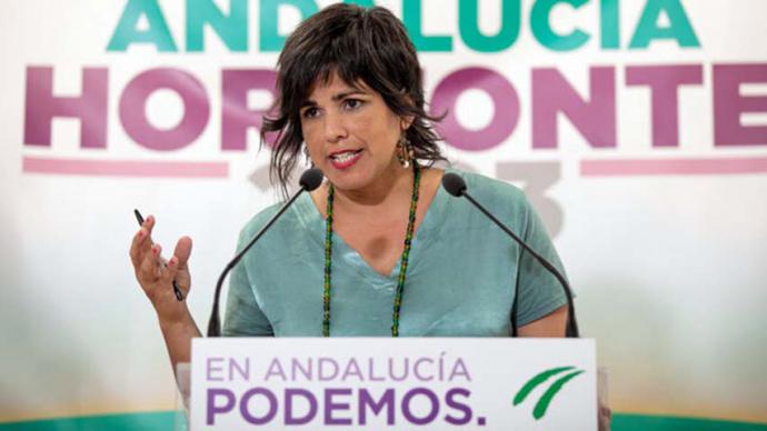 Teresa Rodríguez, un día después de renunciar a la marca propia en Andalucía: 'Cuando la testosterona pesa más que la unidad, las clases populares retroceden'