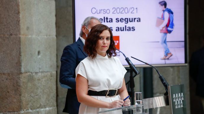 Isabel Díaz Ayuso, presidenta de la Comunidad de Madrid