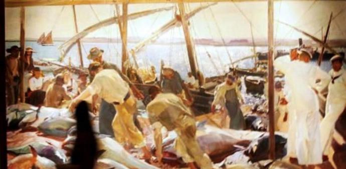 "La Pesca del Atún", cuadro de Joaquín Sorolla