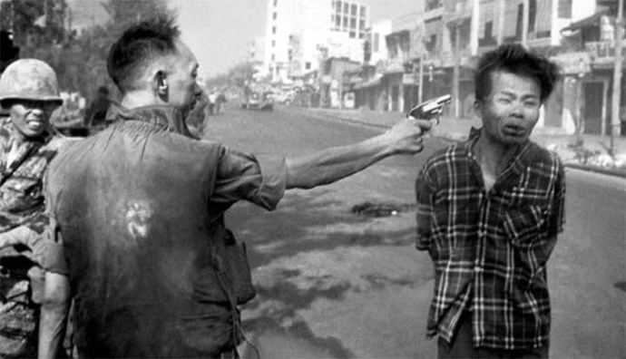 La imagen fue tomada el 1 de febrero de 1968 en Saigón