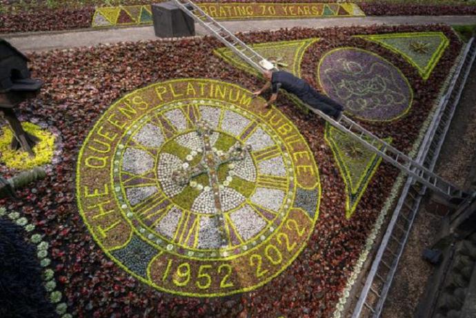 El Reloj Floral de Edimburgo mostró la hora por primera vez en 1903