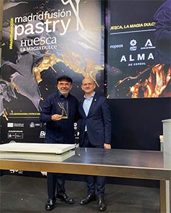 El chef Jesús Sánchez premiado en Madrid Fusión por la elaboración artesanal de su pan