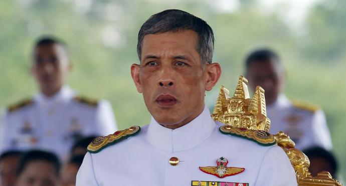 El rey de Tailandia Maha Vajiralongkorn en una imagen de archivo