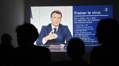 Macron se dirige a Francia para informar del confinamiento nacional Nicolas Tucat / AFP / Dpa