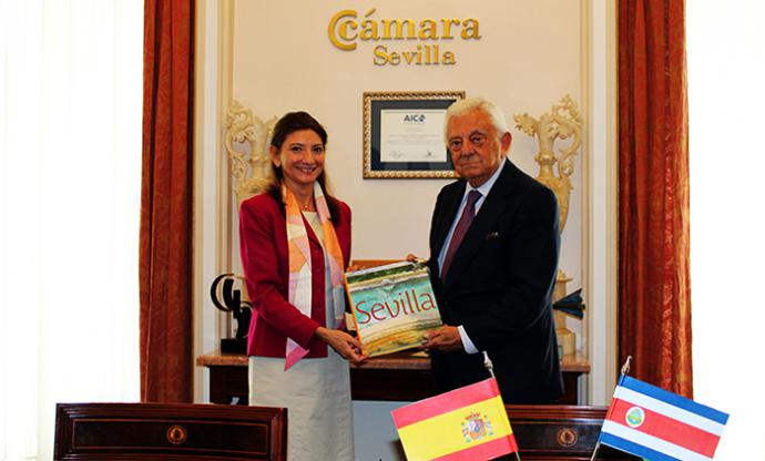 Sevilla pone rumbo a Costa Rica, más comercio y nuevas oportunidades empresariales
