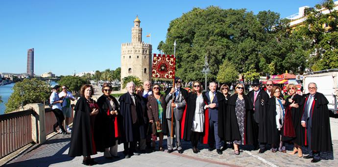La herencia celtíbera del “sagú” revive en Sevilla con la Asociación Amigos de la Capa