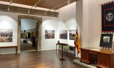 Más allá de la épica, Ferrer-Dalmau muestra en Ferrol el rostro humano de la historia de España