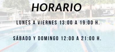 En agosto se amplían los horarios de la piscina del municipio de Alcalá del Río