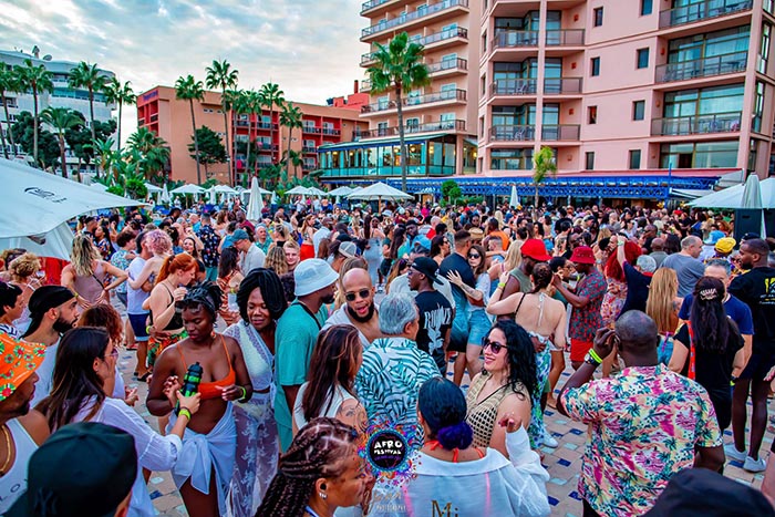 Más de un millar de personas participan en la Novena Edición de Afrofestival Costa del Sol