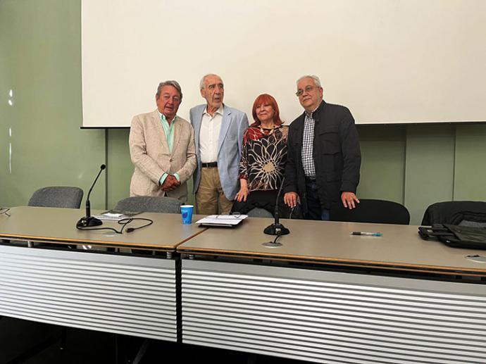 Algunos miembros del nuevo Comité Director...