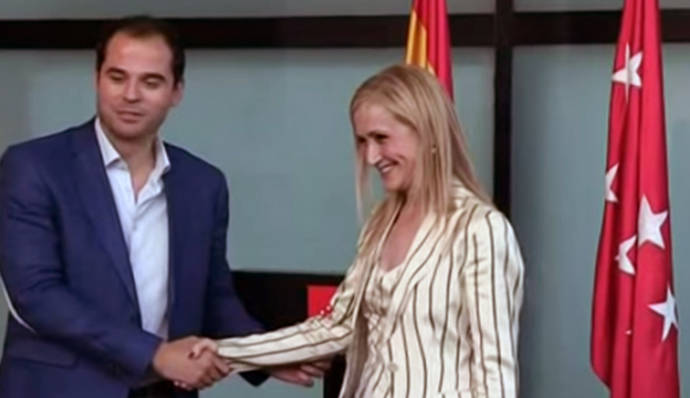 Aguado y Cifuentes en una imagen de archivo