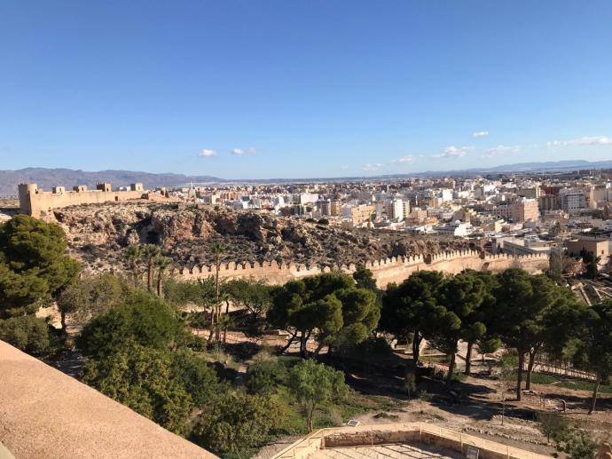 La Alcazaba de Almería, la mayor ciudadela árabe