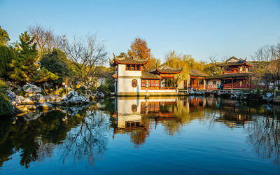 Área escénica de la ciudad antigua de Tongli