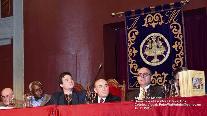 Libro en tres tomos y homenaje al profesor Octavio Uña en el Ateneo de Madrid