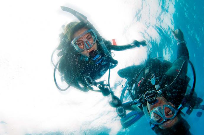 Bautismo de buceo en Tarifa, Cádiz