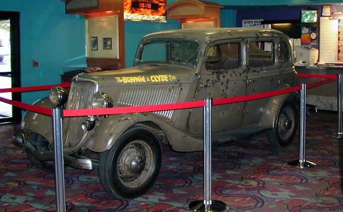 El coche de Bonnie and Clyde