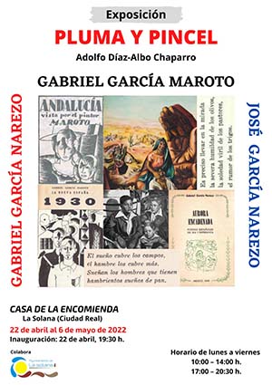 Exposición “Pluma y Pincel”: La familia artística y literaria de Gabriel García Maroto