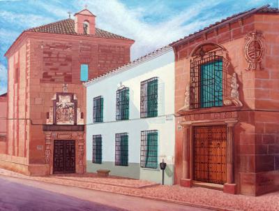 Exposición Retrospectiva e itinerante de Pinturas y Esculturas de Enrique Pedrero Muñoz