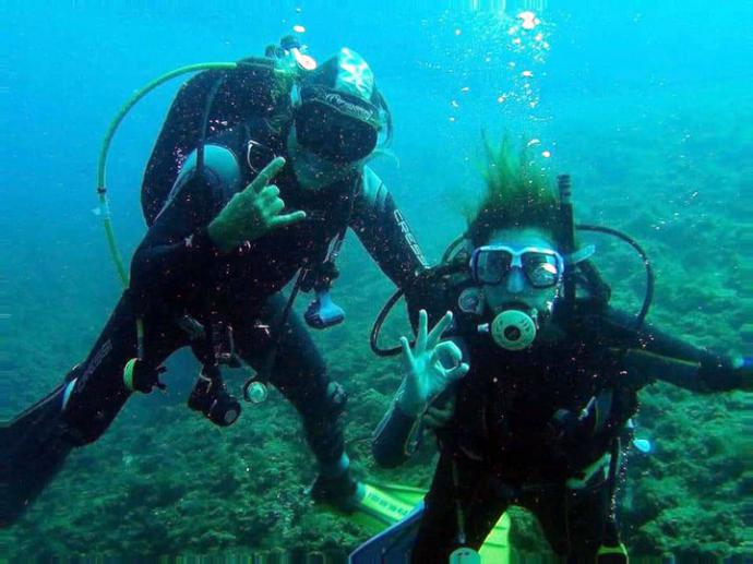 Cuando el fondo está más profundo - Buceo Pelicar - Alicante