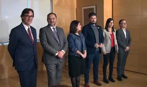 ERC sigue en el 'no' a Sánchez tras la primera reunión, pero mantiene abierta la negociación con el PSOE