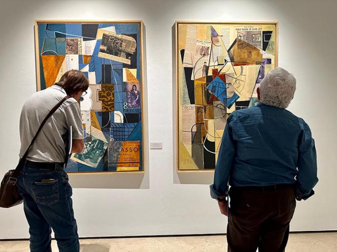 La Sociedad Económica Amigos del País de Málaga pone en valor su Sección de Artes Plásticas y el legado artístico de Picasso en una exposición