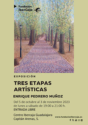 Exposición: Tres Etapas Artísticas 1ª.- 1970-1986. 2ª.-1987-2000. 3ª.- 2000-2023