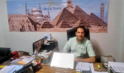 Attia Yamani, director gerente de Dunas Travel.