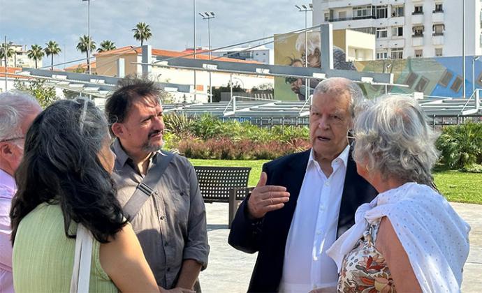 El Parque del Oeste incorpora a su oferta de ocio y deporte tres mesas de ajedrez y dos nuevas de ping pong