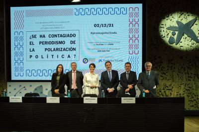 De izquierda a derecha: Pilar Velasco, Álvaro Nieto, Marta Solano, Bieito Rubido, David Fuentes y Nemesio Rodríguez / Fotografías: Elena Hidalgo