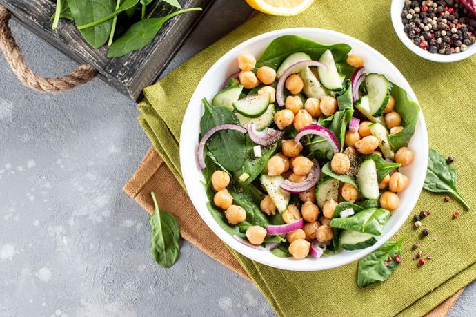 Ensalada de garbanzos