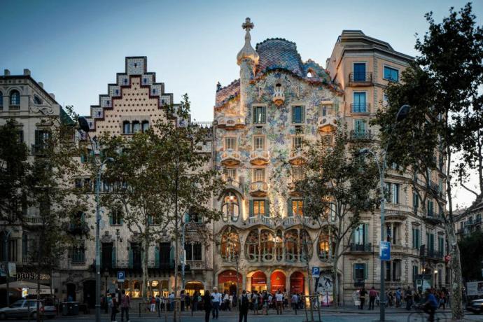 Barrio de Gràcia en Barcelona