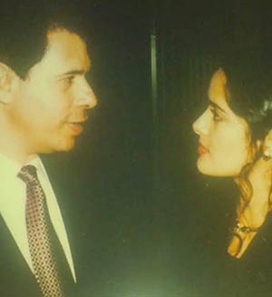 Hamdi Zaki y Salma Hayek