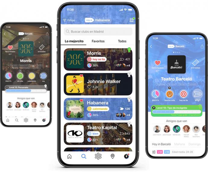 Rostros conocidos secundan VOY App para disfrutar de la noche madrileña 