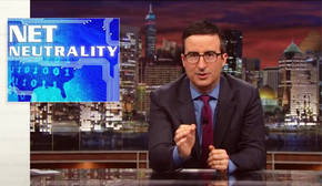 John Oliver leads Net Neutrality defenders to crash FCC website. Again