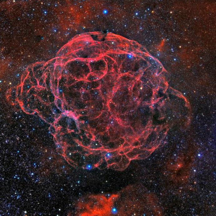 La NASA selecciona una fotografía española de la nebulosa Espagueti