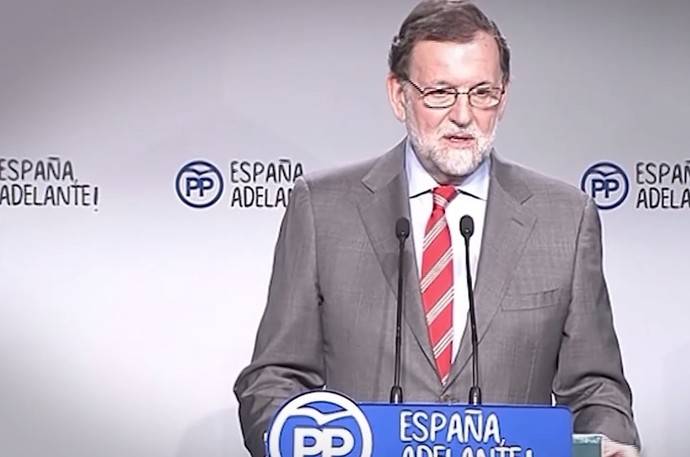 El presidente del Gobierno, Mariano Rajoy