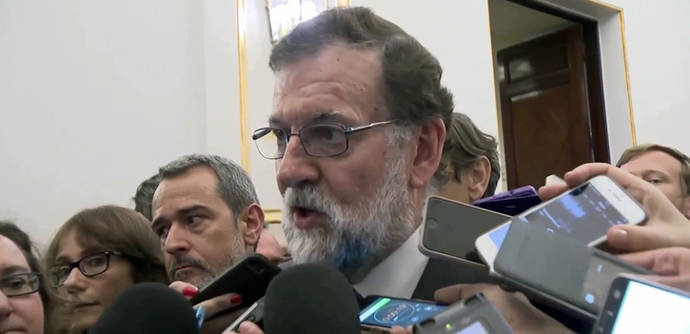 El presidente del Gobierno, Mariano Rajoy