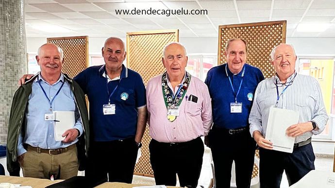 Miembros del jurado de los concursos de leche de vaca